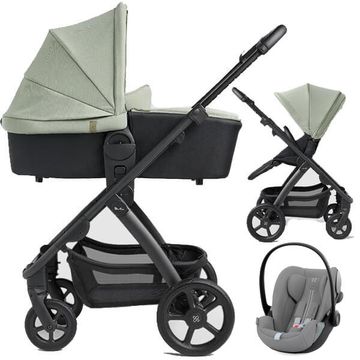 Silver Cross TIDE wózek 3w1 z fotelikiem Cybex CLOUD G i-Size