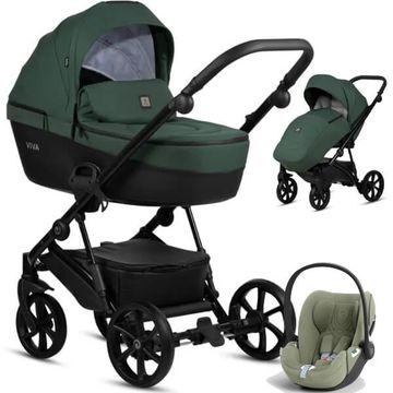 TUTIS VIVA 5+ wózek 3w1 + fotelik Cybex CLOUD T i-Size