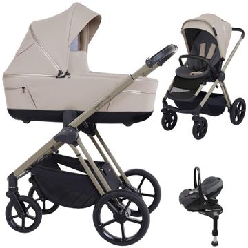 Espiro MILOO wózek 4w1 + fotelik Maxi Cosi PEBBLE 360 PRO 2 + baza