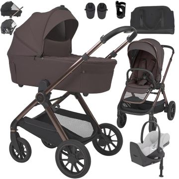 Espiro CODE wózek 4w1 + fotelik Cybex CLOUD T i-Size + baza