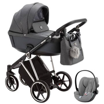 ADAMEX BELISSA SPECIAL wózek 3w1 + fotelik Cybex CLOUD G i-Size