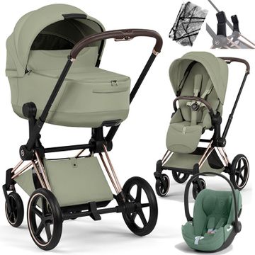 Cybex PRIAM 5.0 STYLE wózek 3w1 + fotelik Cybex CLOUD T i-Size