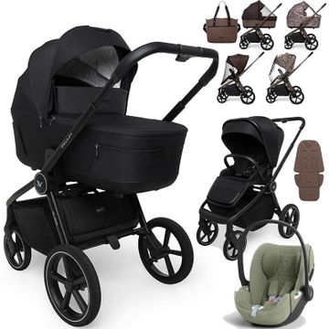Muuvo FOLD wózek 3w1 + fotelik Cybex CLOUD T i-Size