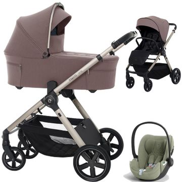Espiro ONLY 2026 wózek 3w1 z fotelikiem CYBEX CLOUD T i-Size