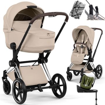 Cybex PRIAM 5.0 STYLE wózek 4w1 + fotelik CLOUD G3 i-Size + Baza G3