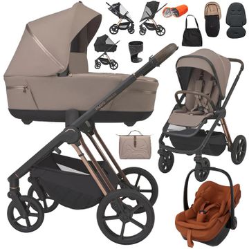 Espiro MILOO 2.0 wózek 3w1 + fotelik Maxi Cosi PEBBLE SLIDE PRO