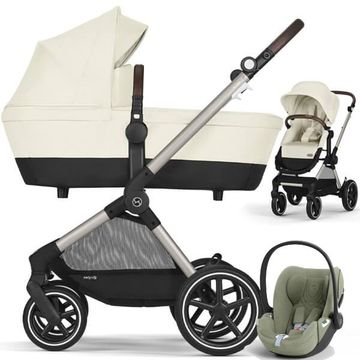 Cybex EOS LUX 2in1 wózek 3w1 + fotelik Cybex CLOUD T i-Size