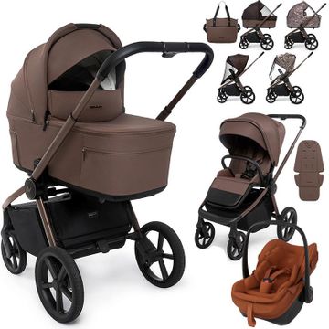 Muuvo FOLD wózek 3w1 + fotelik Maxi Cosi PEBBLE SLIDE PRO