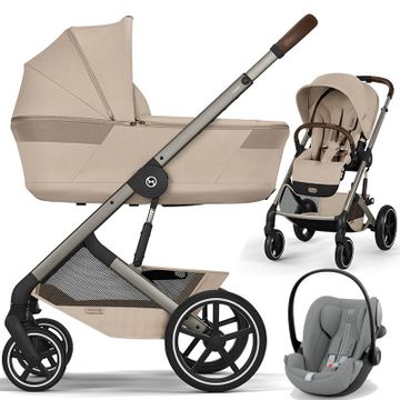 Cybex BALIOS S LUX FOLD wózek 3w1 + fotelik Cybex CLOUD G3 i-Size