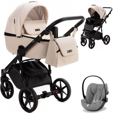 Adamex NOLA Standard wózek 3w1 z fotelikiem Cybex CLOUD G i-Size