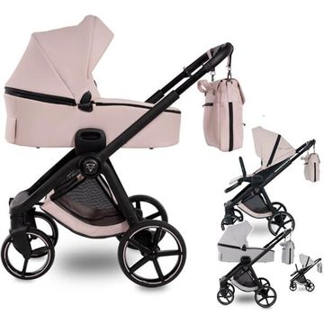 Junama MAMI wózek 3w1 z fotelikiem Maxi Cosi PEBBLE 360 PRO 2