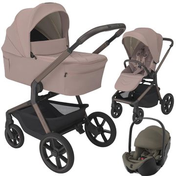 Espiro NOBLE wózek 3w1 + fotelik Britax BABY-SAFE PRO