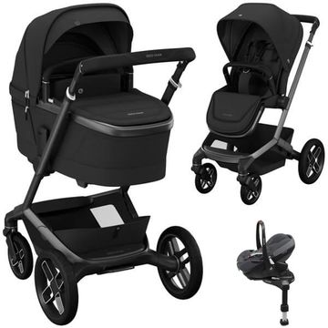Maxi Cosi FAME wózek 4w1 + fotelik Maxi Cosi PEBBLE 360 PRO 2 + baza