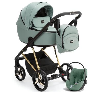 Adamex BLANC SPECIAL EDITION wózek 3w1 z fotelikiem Cybex CLOUD T i-Size