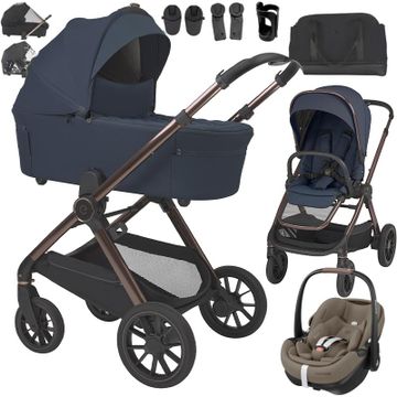 Espiro CODE wózek 3w1 + fotelik Maxi Cosi PEBBLE 360 PRO 2