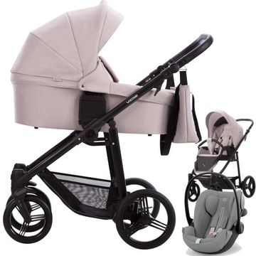 BEBETTO VULCANO wózek 3w1 z fotelikiem CYBEX CLOUD G3 i-Size