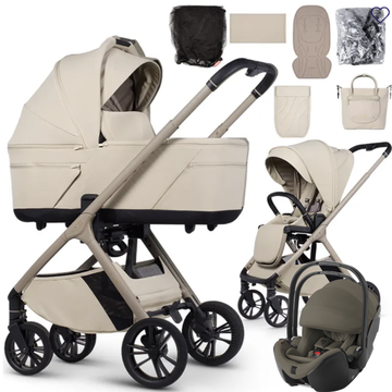 Venicci TILA wózek 3w1 + fotelik Britax BABY-SAFE PRO