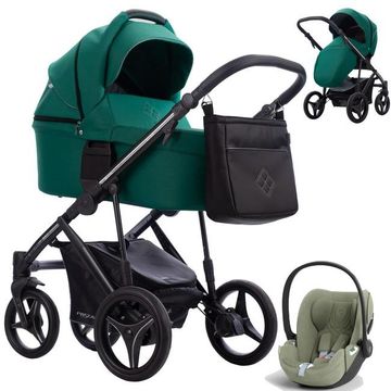 BEBETTO PASCAL wózek 3w1 | fotelik CYBEX CLOUD T i-Size