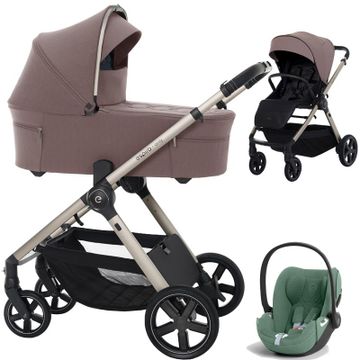 Espiro ONLY 2026 wózek 3w1 z fotelikiem CYBEX CLOUD T i-Size