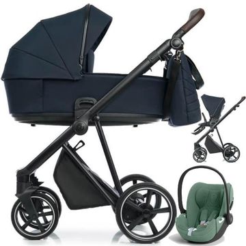 ROAN IVI 2.0 wózek 3w1 + fotelik Cybex CLOUD T i-Size