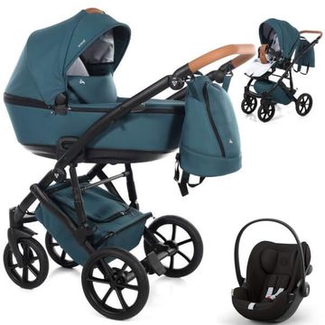 JUNAMA SPACE wózek 3w1 z fotelikiem Cybex CLOUD G i-Size