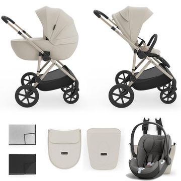 Kinderkraft PRIME 2 wózek 3w1 z fotelikiem Cybex CLOUD T i-Size