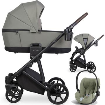 Riko MILA wózek 3w1 + fotelik Cybex CLOUD T i-Size
