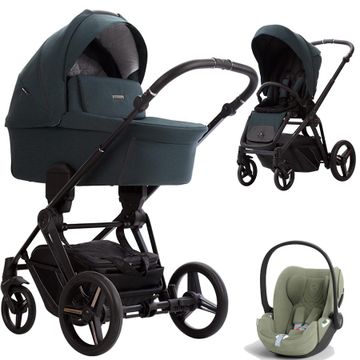 Bebetto MONTI wózek 3w1 + fotelik Cybex CLOUD T i-Size