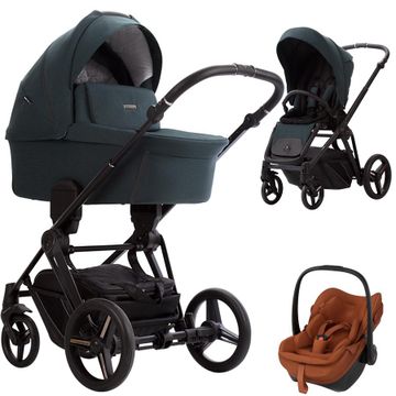 Bebetto MONTI wózek 3w1 + fotelik Maxi Cosi PEBBLE SLIDE PRO