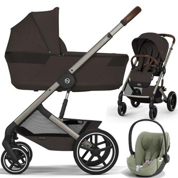 Cybex BALIOS S LUX FOLD wózek 3w1 + fotelik Cybex CLOUD T i-Size