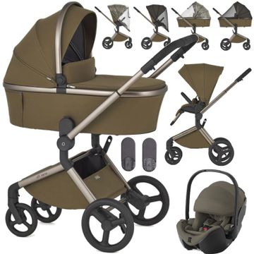 Anex FLO wózek 3w1 + Britax BABY-SAFE PRO i-Size wózek 3w1