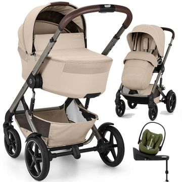 Cybex TALOS S LUX FOLD wózek 4w1 + fotelik Cybex CLOUD G3 i-Size + baza G3