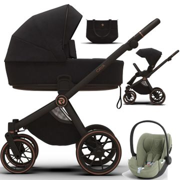 Riko CAVA wózek 3w1 + fotelik Cybex CLOUD T i-Size