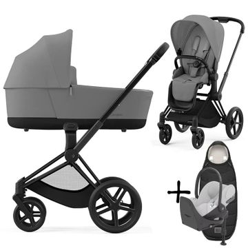 Cybex PRIAM 4.0 wózek 4w1 + fotelik Cybex CLOUD T i-SIze + baza T