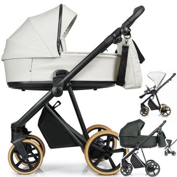 ROAN IVI 2.0 wózek 3w1 + fotelik Maxi Cosi CORAL 360