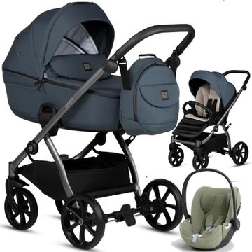 TUTIS UNO 5+ wózek 3w1 z fotelikiem CYBEX CLOUD T i-Size