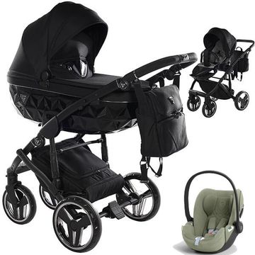 JUNAMA BASIC V3 wózek dziecięcy 3w1 z fotelikiem Cybex CLOUD T i-Size