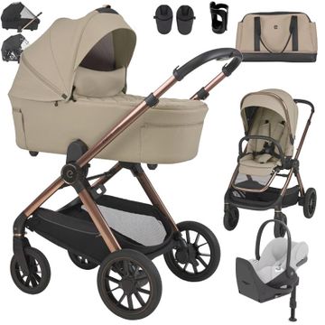Espiro CODE wózek 4w1 + fotelik Cybex CLOUD T i-Size + baza