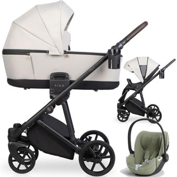 Riko MILA wózek 3w1 + fotelik Cybex CLOUD T i-Size