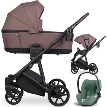 Riko MILA wózek 3w1 + fotelik Cybex CLOUD T i-Size