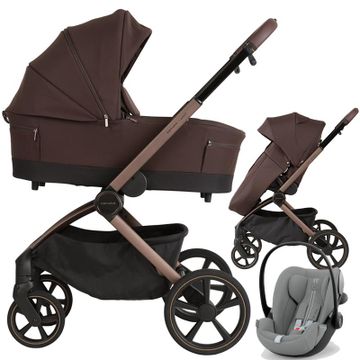 Adamex COMO wózek 3w1 + fotelik Cybex CLOUD G3