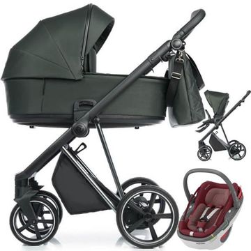ROAN IVI 2.0 wózek 3w1 + fotelik Maxi Cosi CORAL 360