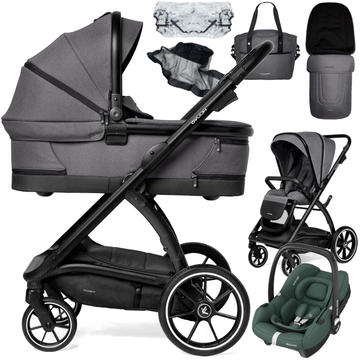 Muuvo TRICK wózek 3w1 z fotelikiem Maxi Cosi CABRIO FIX i-Size