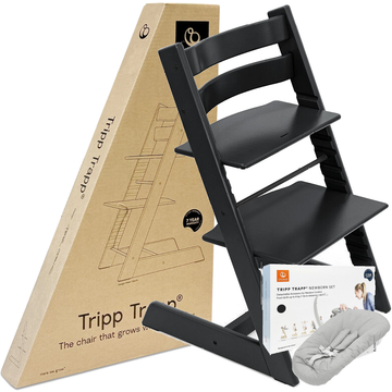STOKKE TRIPP TRAPP krzesełko do karmienia + Newborn Set