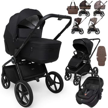 Muuvo FOLD wózek 3w1 + fotelik Maxi Cosi CORAL SLIDE PRO