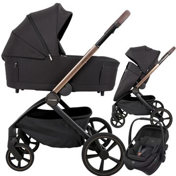 Adamex COMO wózek 3w1 + fotelik Maxi Cosi CORAL SLIDE PRO