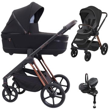 Espiro MILOO wózek 4w1 + fotelik Maxi Cosi PEBBLE 360 PRO 2 + baza