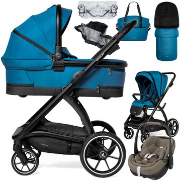 Muuvo TRICK wózek 3w1 z fotelikiem Maxi Cosi PEBBLE 360 PRO 2