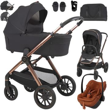 Espiro CODE wózek 3w1 + fotelik Maxi Cosi PEBBLE SLIDE PRO