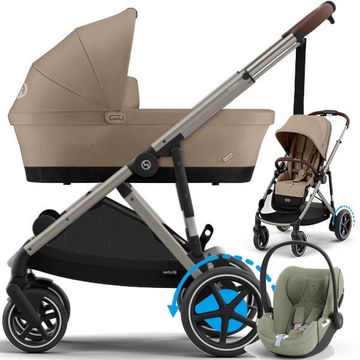 CYBEX E-GAZELLE S wózek 3w1 + fotelik Cybex CLOUD T